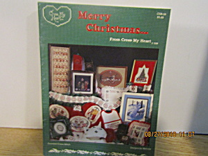 Craft Book Merry Christmas From Cross My Heart  #csb38 (Image1)