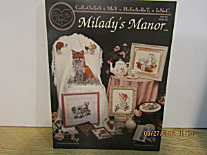 Cross Stitch Book Cross My Heart Milady's Manor  #csb50 (Image1)