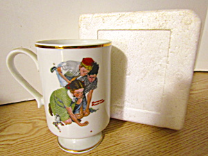 Norman Rockwell Classic Mug Knuckles Down (Image1)