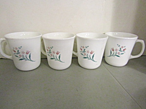 Vintage Corelle Rosemarie Coffee Cup Set (Image1)