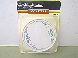 Vintage Corelle Rosemarie  Coordinates Coasters (Image1)