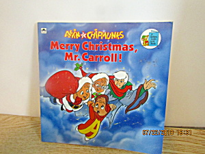 Vintage Golden Book Merry Christmas Mr. Carroll   (Image1)