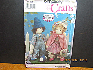  Simplicity Sock Doll With Wardrobe Pattern  #7476 (Image1)