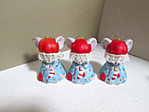L'il Charmers Matching Mice Hanging Bell Set (Image1)