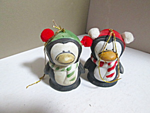 Vintage Jasco Penguin Hanging Bell Set (Image1)