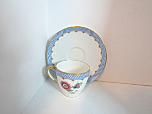 Vintage C. Ahrenfeldt  Demitasse Cup & Saucer Set (Image1)