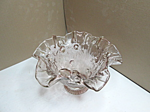 Vintage Fenton Cabbage Rose Fairy Lamp Shade (Image1)