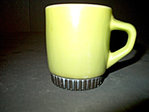  Fire King Green Coffee Cup  Anchor Hocking (Image1)