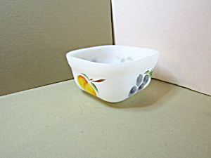 Vintage Fire King Gay Fad Fruit Individual Casserole (Image1)