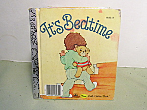 Vintage A First Little Golden Book It's Bedtime (Image1)