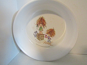 Vintage Childs Melamine American Greetings Urchins Bowl (Image1)