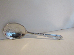 Vintage Everglo Japan Childs  Steel  Spoon (Image1)