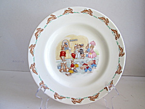 Vintage Royal Doulton BunnyKins Children's Plate (Image1)
