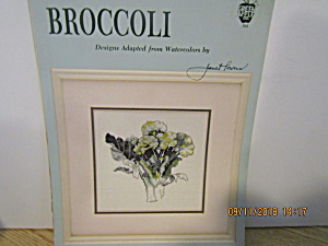 Green Apple Cross Stitch Craft Book Broccoli #582 (Image1)