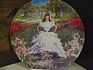 Gone WithThe Wind First Edition Plate Scarlett (Image1)