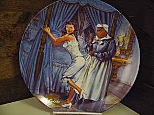 Gone With The Wind Plate Mammy Lacing Scarlett