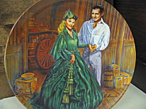 Gone With The Wind Plate Scarlett's Green Dress (Image1)