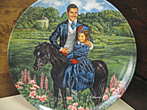 Gone With The Wind Plate Bonnie And Rhett (Image1)
