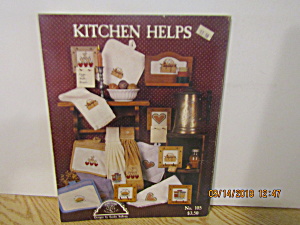 Homespun Cross Stitch Book Kitchen Help #105 (Image1)