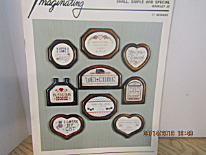 Imaginating CrossStitch Book Small Simple & Special #20 (Image1)