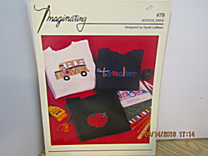 Imaginating Cross Stitch Book School Days  #79 (Image1)