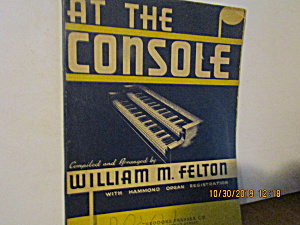Vintage At The Console Hammond Music Book