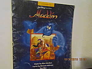 Music Book Aladdin For Alto-sax