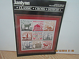 Janlynn Cross Stitch Book Welcome Silhouettes #90009 (Image1)