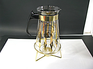 Vintage Pyrex MCM Carafe 10 Cup with Burner (Image1)