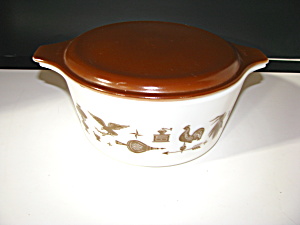 Vintage Pyrex Early American 474 Casserole Dish/Lid (Image1)