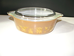 Vintage Pyrex Early American 471 Casserole Dish/Lid (Image1)