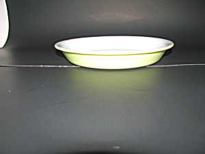 Vintage Pyrex Lime Green Pie Pan (Image1)
