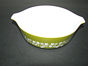Vintage Pyrex Spring Blossom 471-B Small Casserole Dish (Image1)