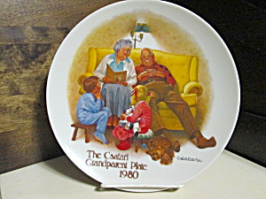 The Bedtime Story Grandparents Collector Plate