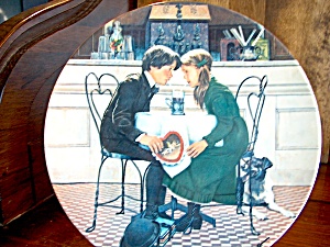 Valentine's Day Knowles Collector Plate