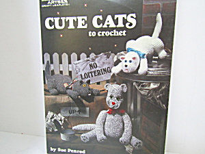 Leisure Arts Cute Cats To Crochet #1105 (Image1)
