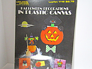 Leisure Arts Plastic Canvas Halloween Decorations #1118