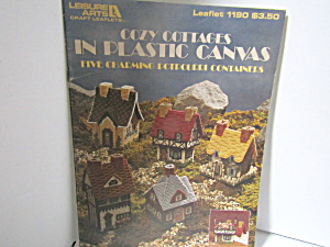 Leisure Arts Cozy Cottages In Plastic Canvas #1190 (Image1)