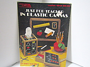 Leisure Arts Just For Teacher  In Plastic Canvas #1244 (Image1)