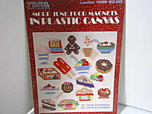 Leisure Arts Junk Food  Magnets In Plastic Canvas #1398 (Image1)