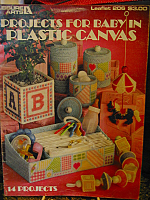 Leisure Arts Projects For Baby in Plastic Canvas #206 (Image1)