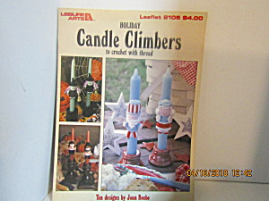 Leisure Arts Crochet Holiday Candle Climbers #2105 (Image1)