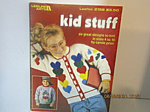 Leisure Arts Kids Stuff To Knit  #2158 (Image1)