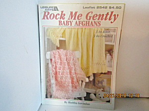 Leisure Arts Rock Me Gently Baby Afghans   #2542 (Image1)