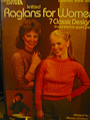 Leisure Arts Knitted Raglans for Women #266 (Image1)