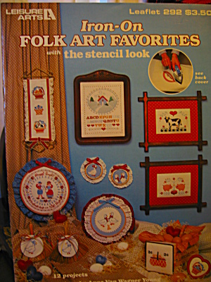 Leisure Arts Iron-on Folk Art Favorites #292