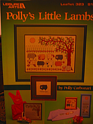 Leisure Arts Cross Stitch Polly's Little Lambs   #323 (Image1)