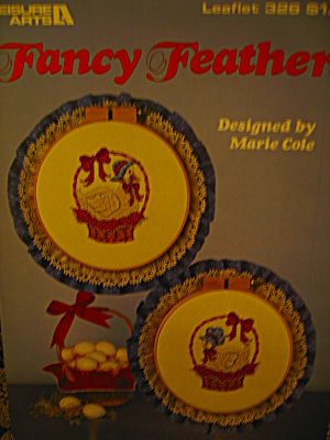 Leisure Arts Cross Stitch Fancy Feathers #326