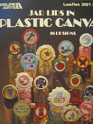 Leisure Arts Jar Lids In Plastic Canvas #351 (Image1)