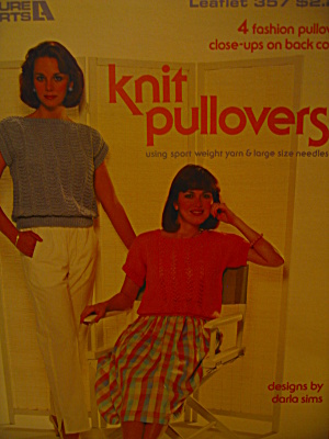 Leasure Arts Knit Pullovers #357 (Image1)